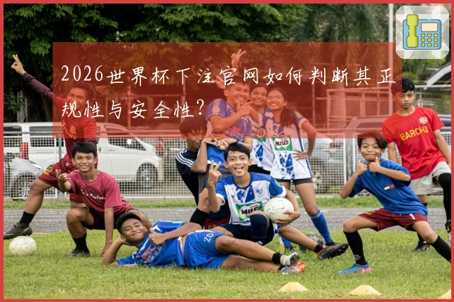 2026世界杯下注官网如何判断其正规性与安全性？